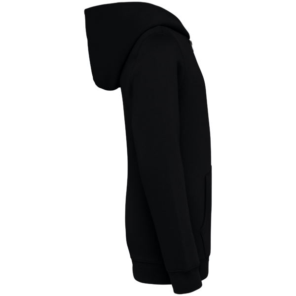 Sweat-shirt écoresponsable zippé à capuche enfant