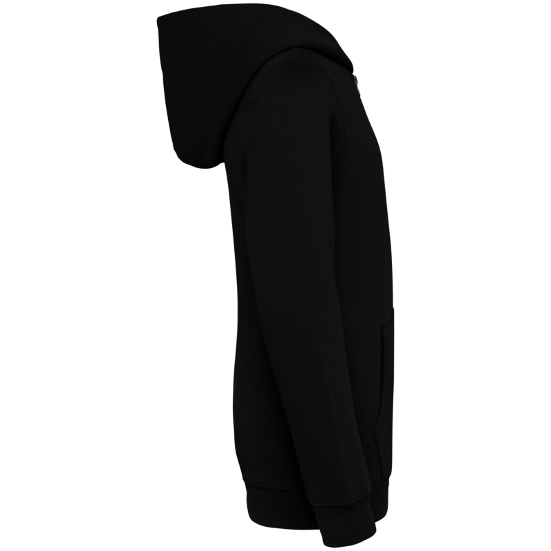 Sweat-shirt écoresponsable zippé à capuche enfant
