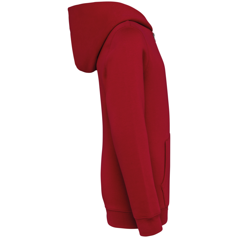 Sweat-shirt écoresponsable zippé à capuche enfant