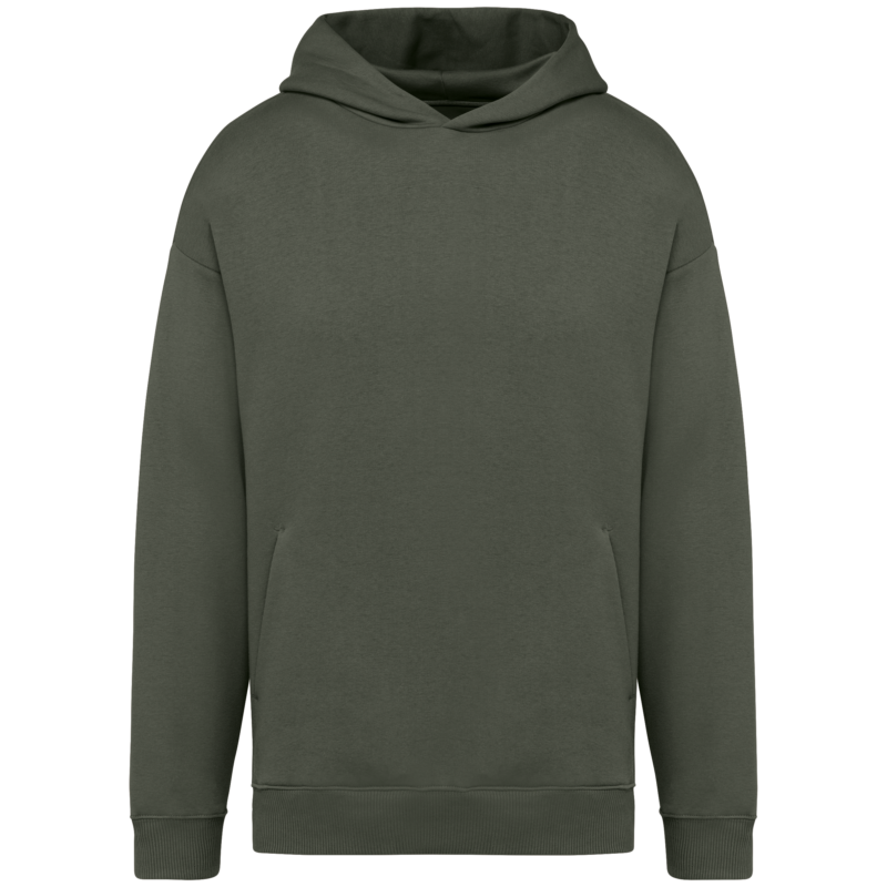 Sweat-shirt écoresponsable à capuche oversize unisexe