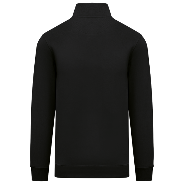 Sweat-shirt écoresponsable à col montant zippé homme