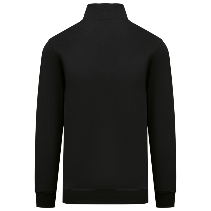 Sweat-shirt écoresponsable à col montant zippé homme