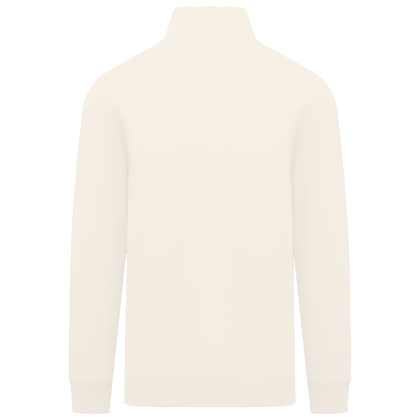 Sweat-shirt écoresponsable à col montant zippé homme