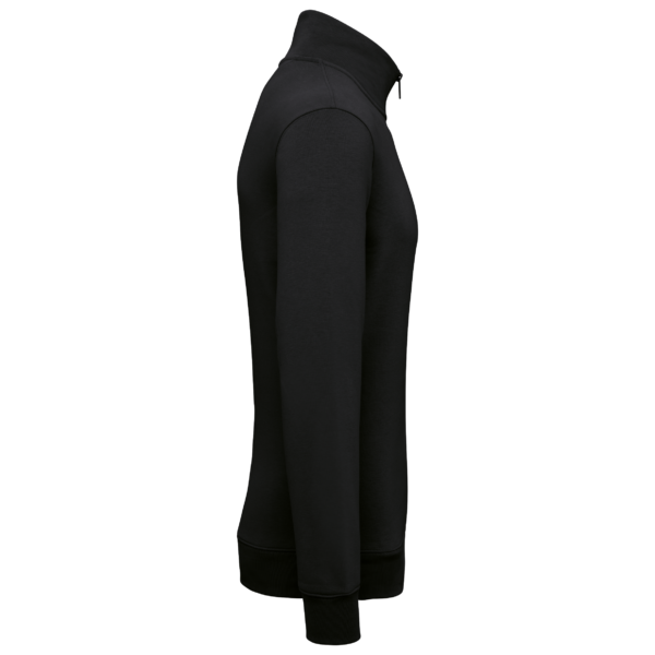 Sweat-shirt écoresponsable à col montant zippé homme