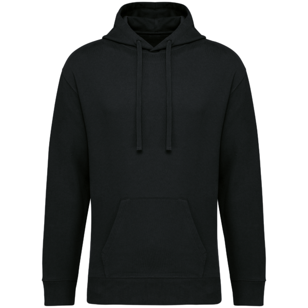 Sweat-shirt écoresponsable à capuche à épaules tombantes French Terry unisexe