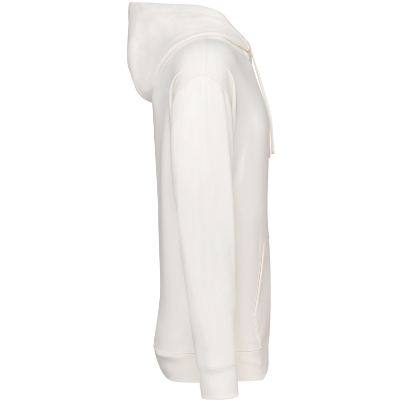 Sweat-shirt écoresponsable à capuche à épaules tombantes French Terry unisexe