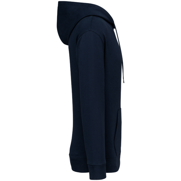 Sweat-shirt écoresponsable à capuche à épaules tombantes French Terry unisexe