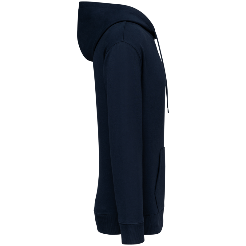 Sweat-shirt écoresponsable à capuche à épaules tombantes French Terry unisexe
