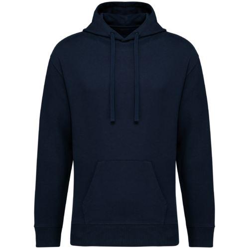 Sweat-shirt écoresponsable à capuche à épaules tombantes French Terry unisexe