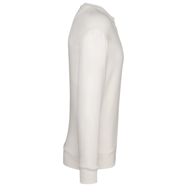 Sweat-shirt écoresponsable à col rond à épaules tombantes molleton gratté unisexe