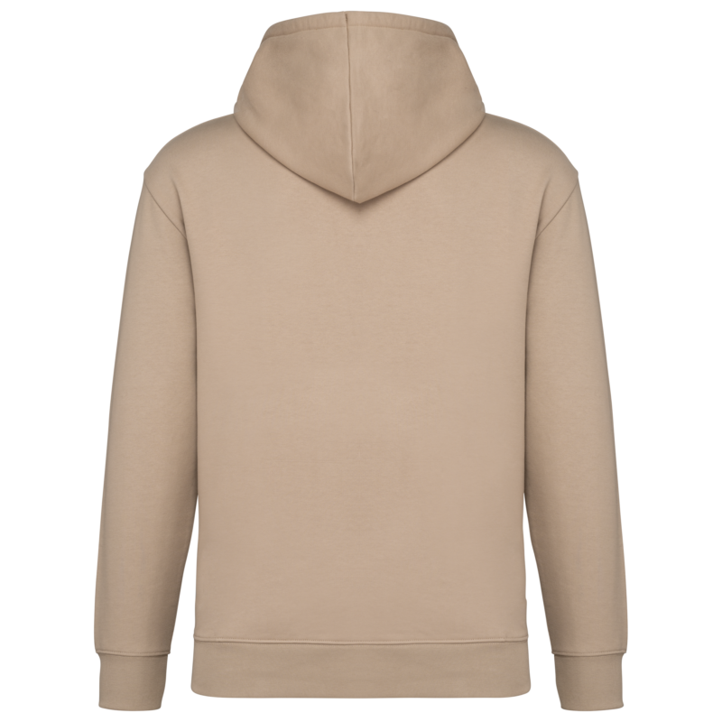 Sweat-shirt écoresponsable à capuche à épaules tombantes molleton gratté unisexe