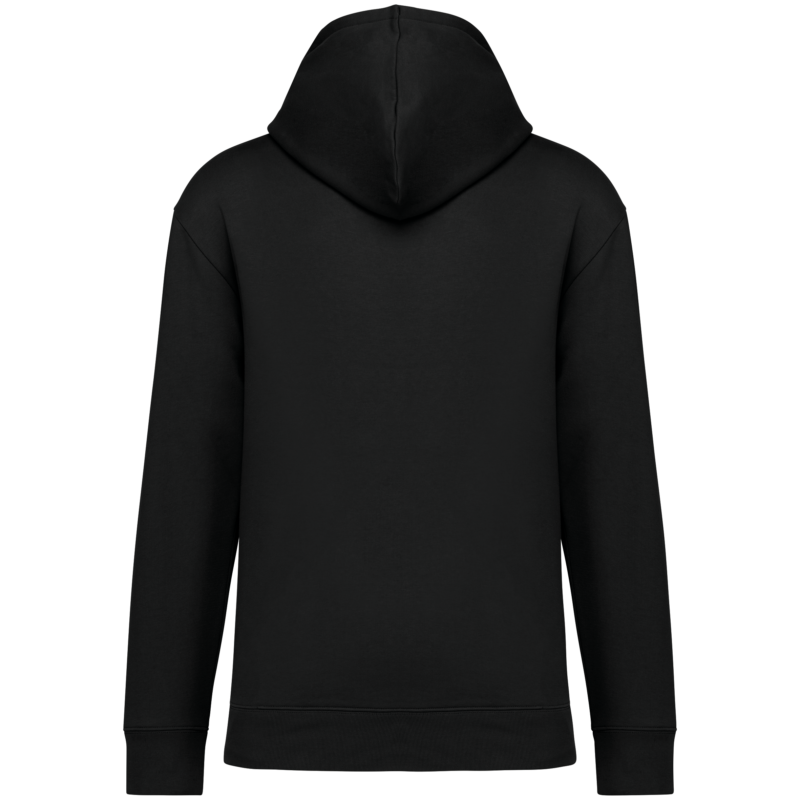 Sweat-shirt écoresponsable à capuche à épaules tombantes molleton gratté unisexe
