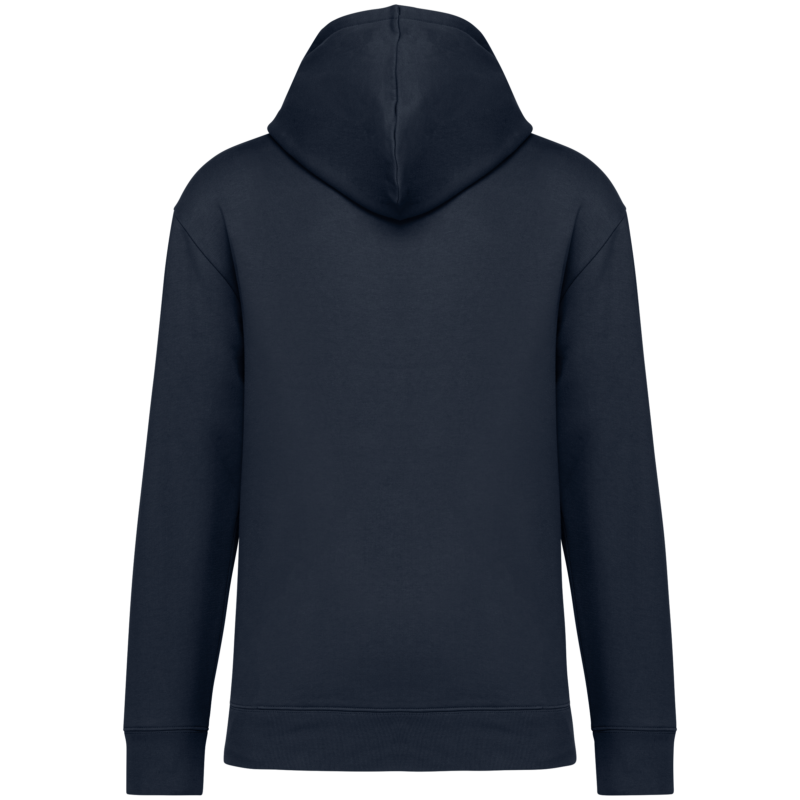 Sweat-shirt écoresponsable à capuche à épaules tombantes molleton gratté unisexe