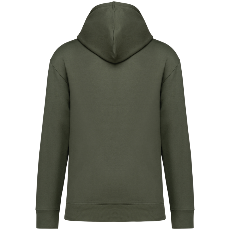Sweat-shirt écoresponsable à capuche à épaules tombantes molleton gratté unisexe