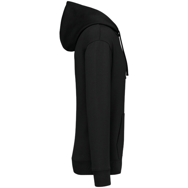 Sweat-shirt écoresponsable à capuche à épaules tombantes molleton gratté unisexe