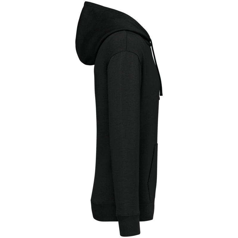 Sweat-shirt écoresponsable à capuche à épaules tombantes molleton gratté unisexe