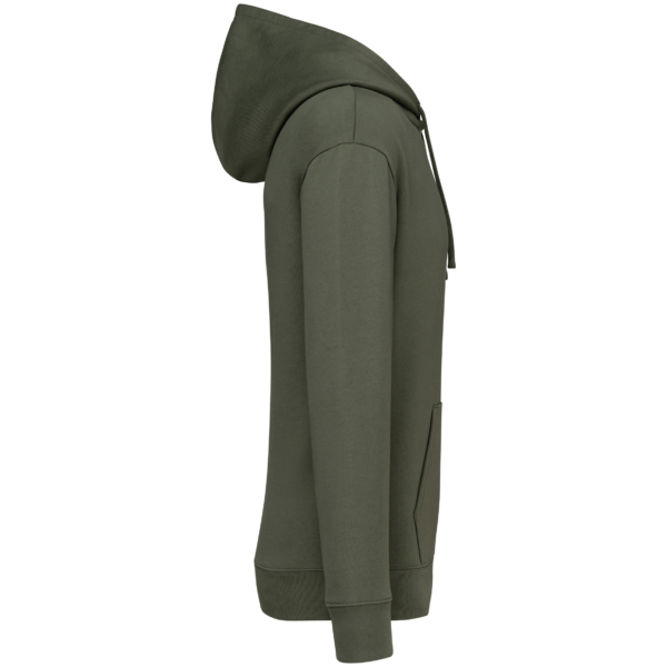 Sweat-shirt écoresponsable à capuche à épaules tombantes molleton gratté unisexe