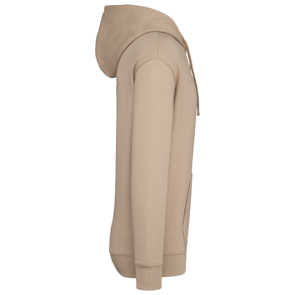 Sweat-shirt écoresponsable à capuche à épaules tombantes molleton gratté unisexe