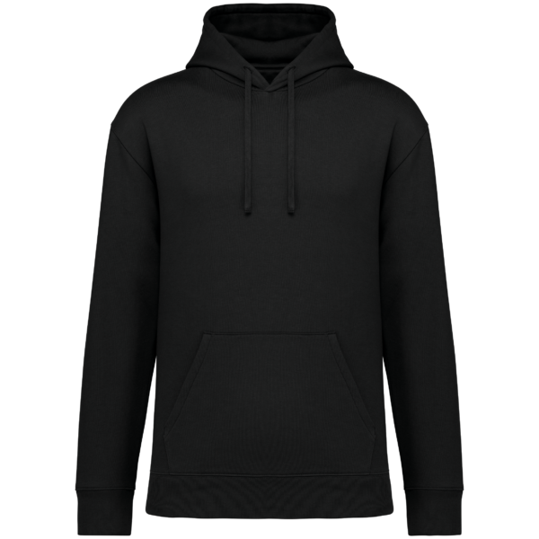 Sweat-shirt écoresponsable à capuche à épaules tombantes molleton gratté unisexe