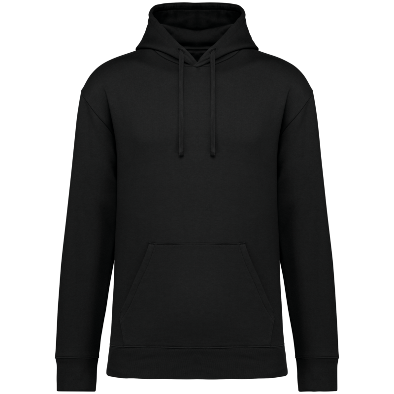 Sweat-shirt écoresponsable à capuche à épaules tombantes molleton gratté unisexe