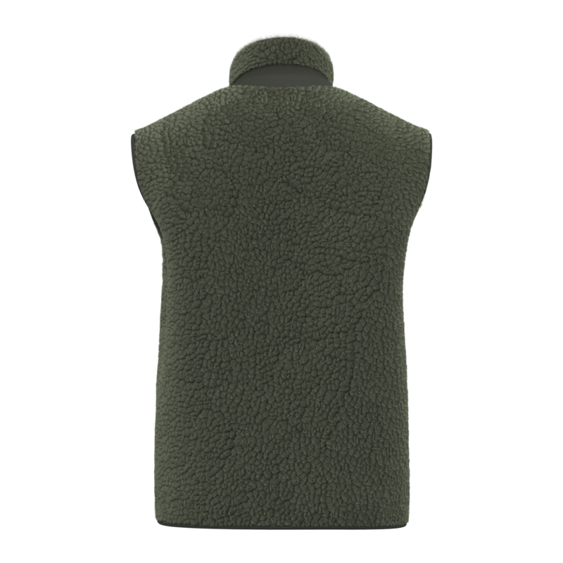 Bodywarmer écoresponsable en sherpa unisexe
