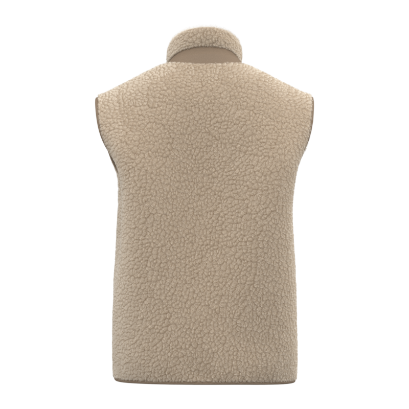 Bodywarmer écoresponsable en sherpa unisexe