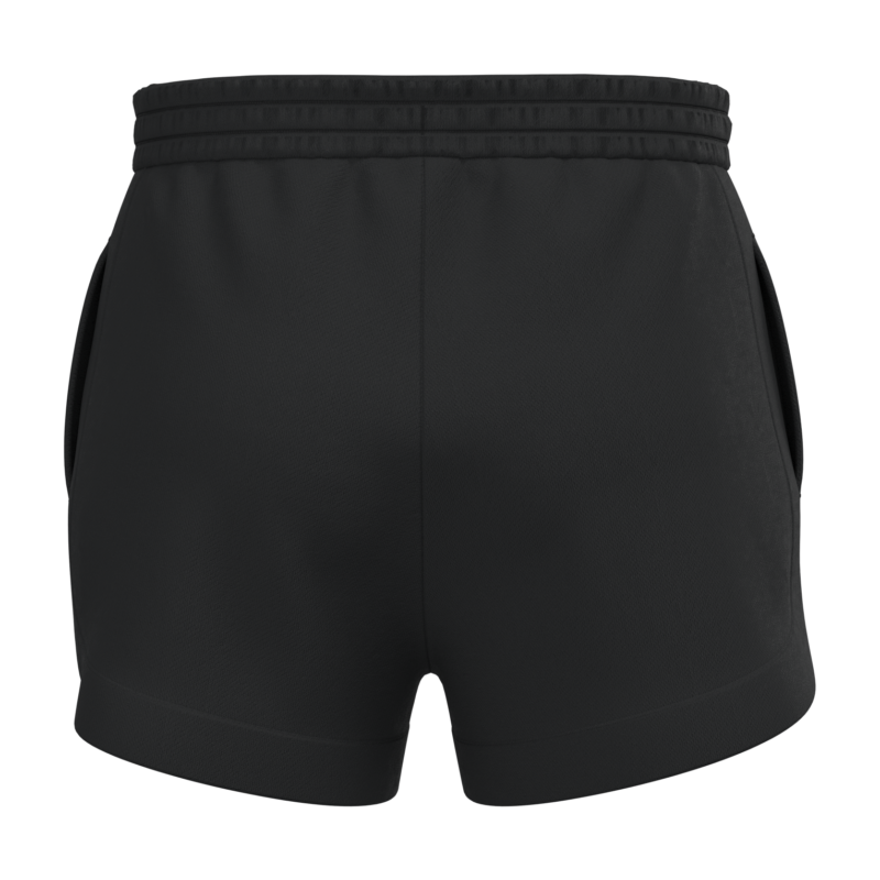 Black BACK Short écoresponsable French Terry femme