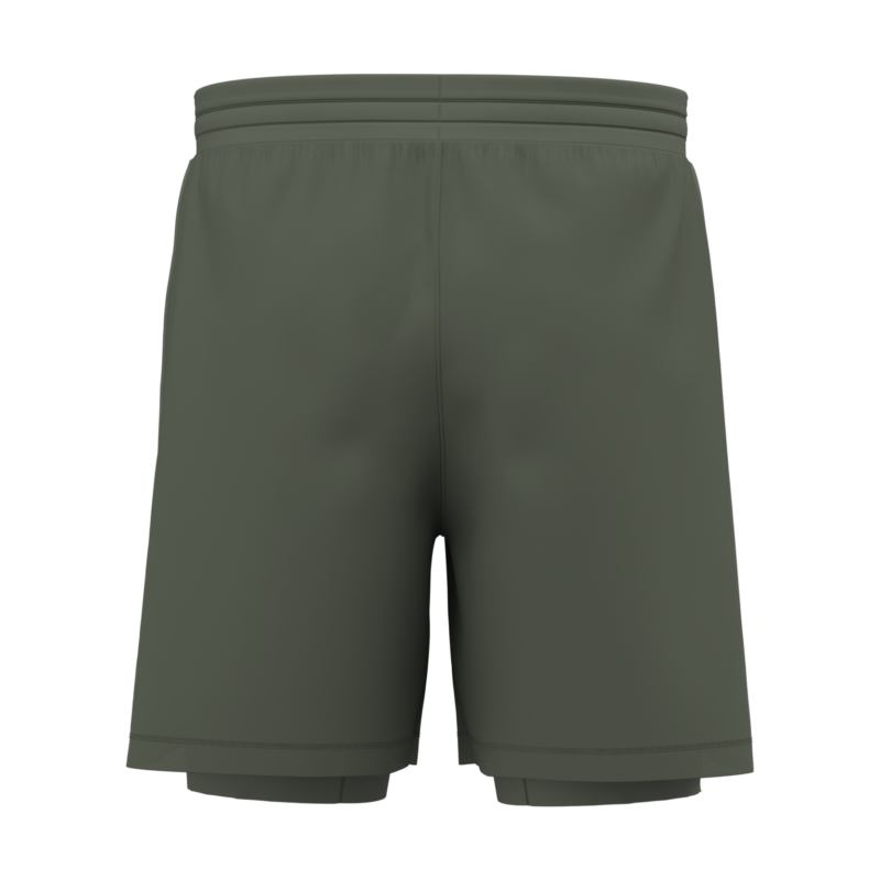 Short écoresponsable 2 en 1 avec sous short intégré homme