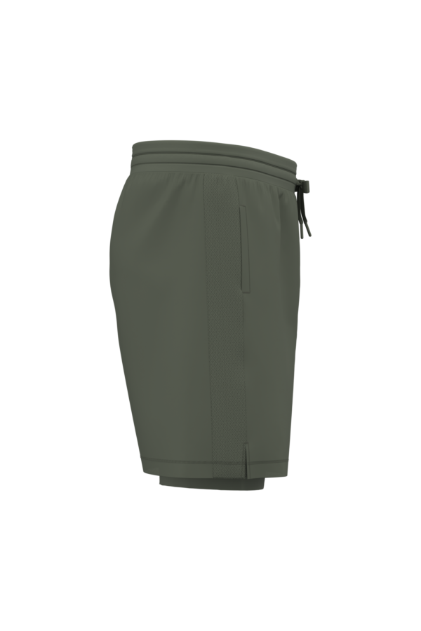 Short écoresponsable 2 en 1 avec sous short intégré homme