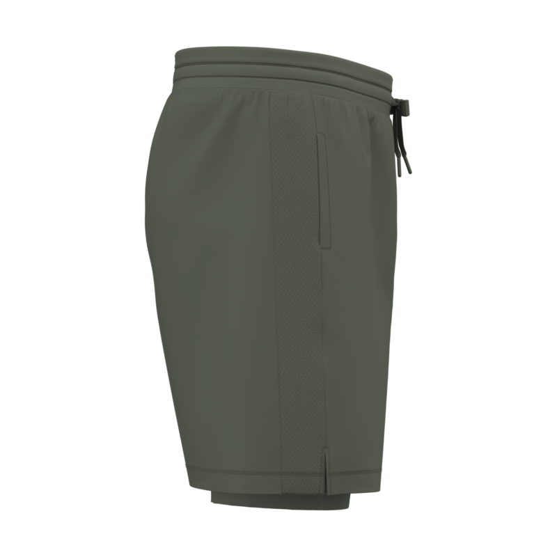 Short écoresponsable 2 en 1 avec sous short intégré homme
