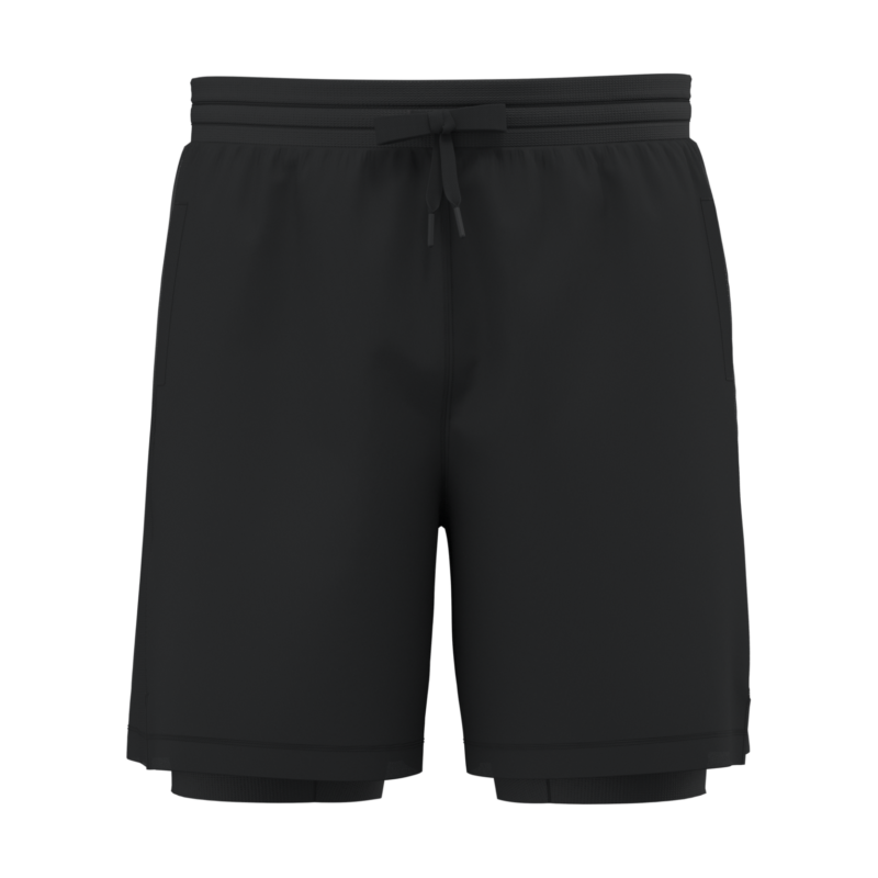 Short écoresponsable 2 en 1 avec sous short intégré homme