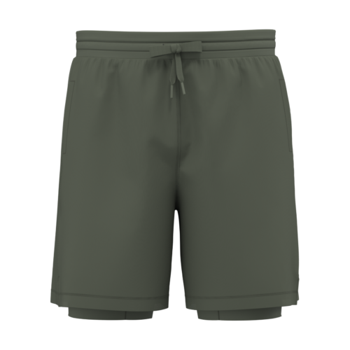Short écoresponsable 2 en 1 avec sous short intégré homme