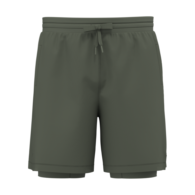 Short écoresponsable 2 en 1 avec sous short intégré homme