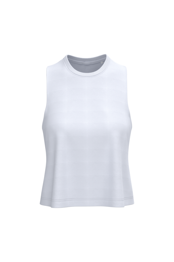 Débardeur crop Triblend femme