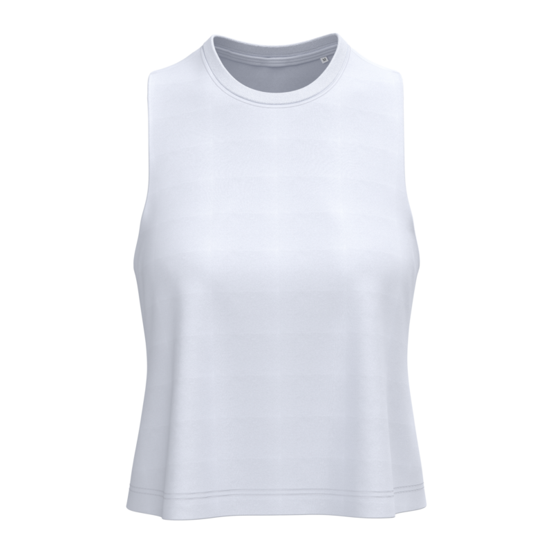 Débardeur crop Triblend femme