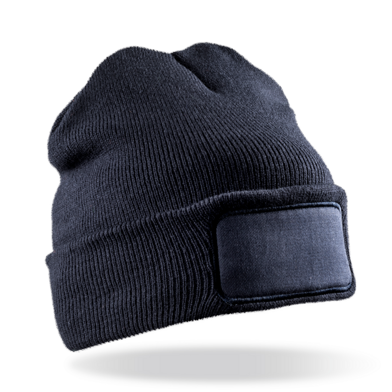 Bonnet imprimable double Tricot