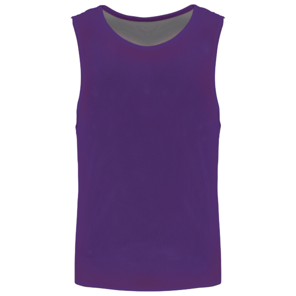 Chasuble réversible multisports unisexe