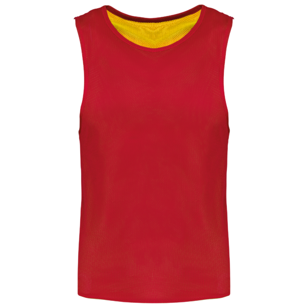 Chasuble réversible multisports unisexe