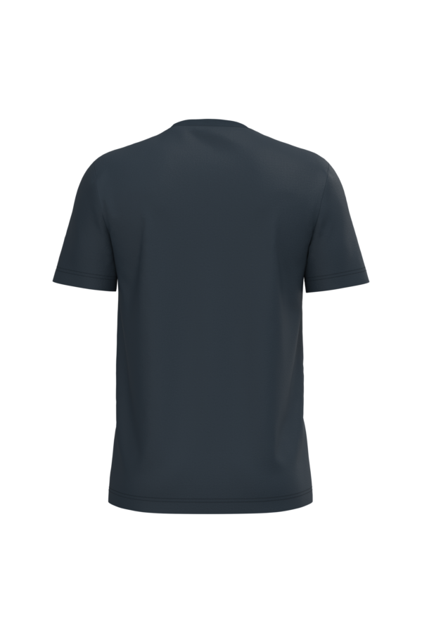 T-shirt coton homme bleu marine, vue de dos