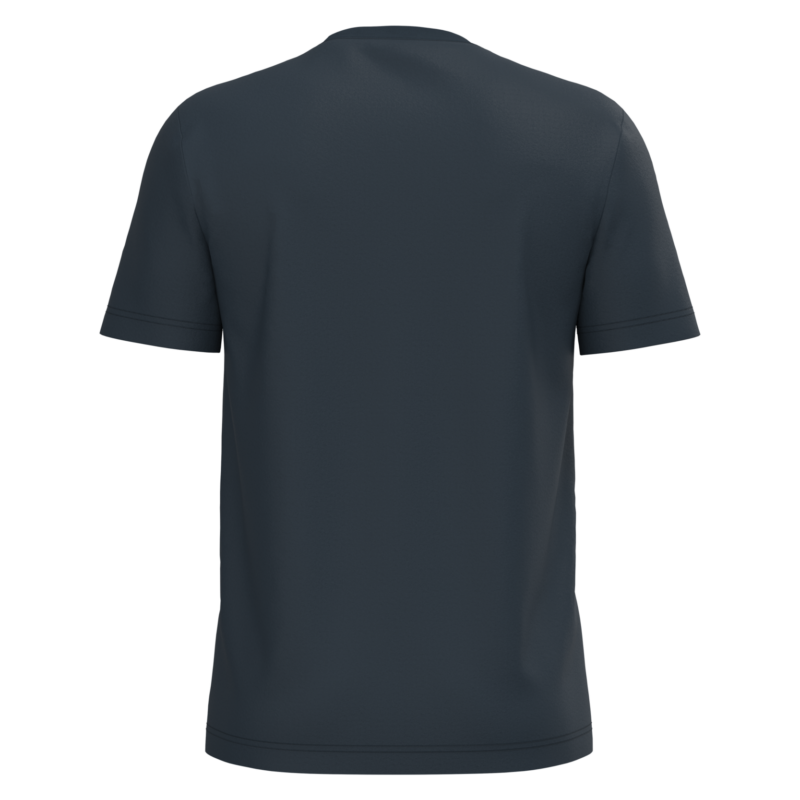 T-shirt coton homme bleu marine, vue de dos