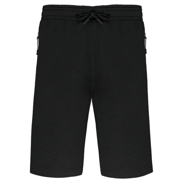 Black FACE Bermuda molleton multisports unisexe
