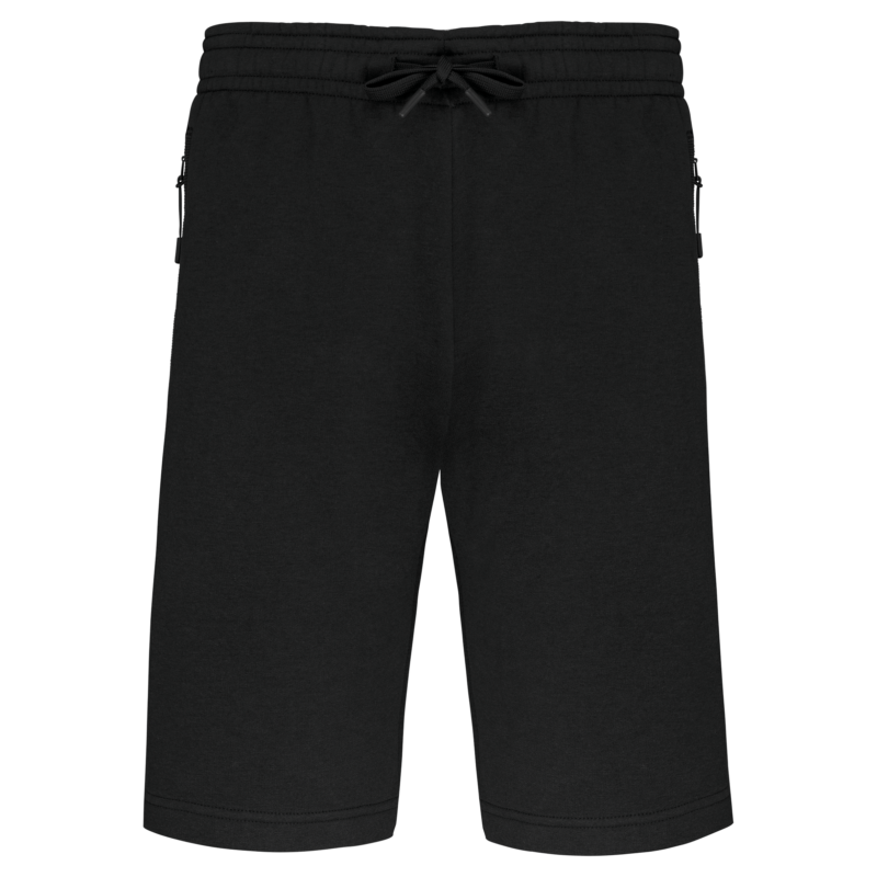 Black FACE Bermuda molleton multisports unisexe