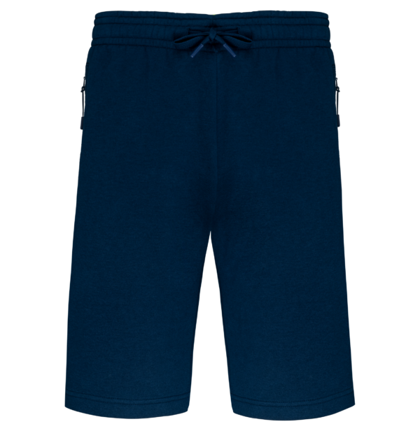 Sporty Navy FACE Bermuda molleton multisports unisexe
