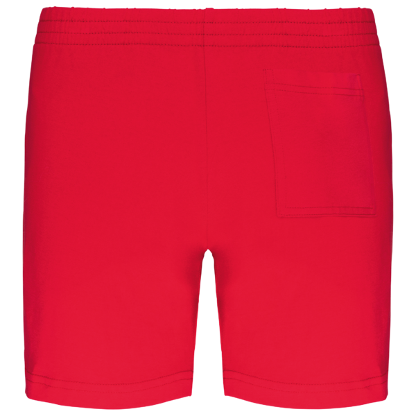 Red BACK Short jersey sport femme