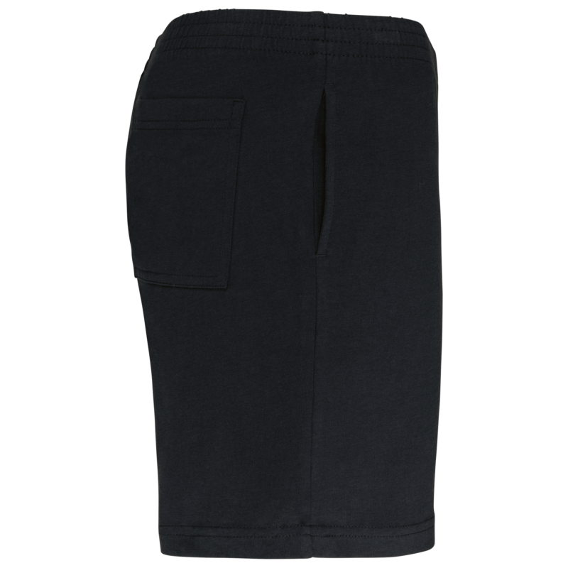 Black SIDE Short jersey sport femme