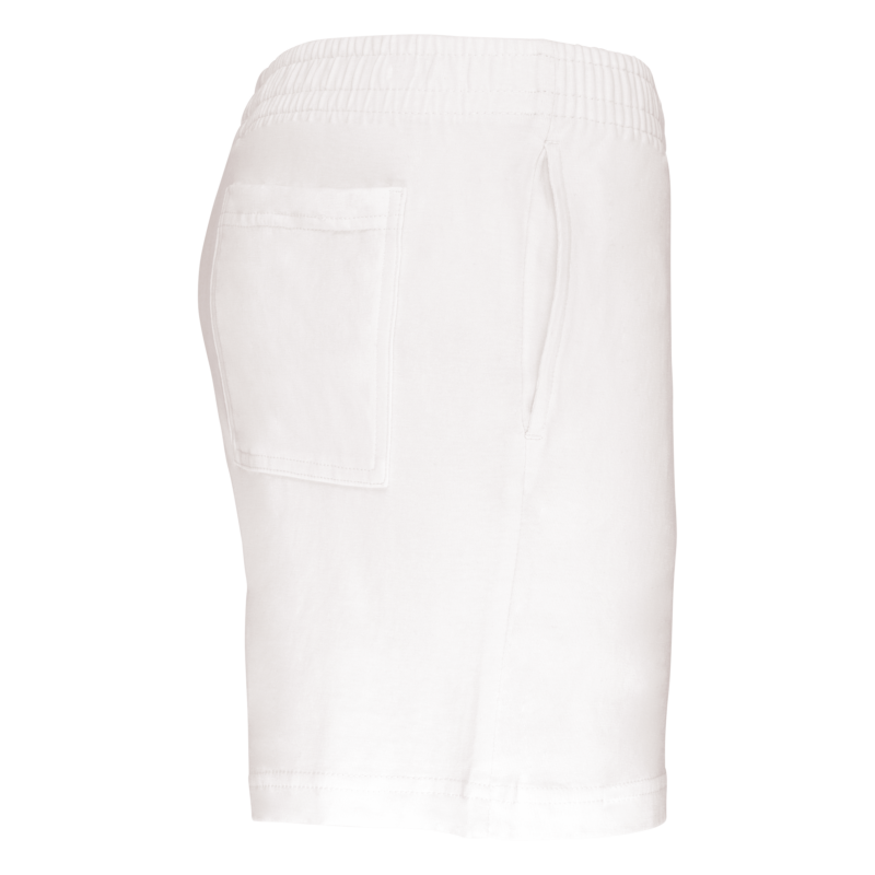White SIDE Short jersey sport femme