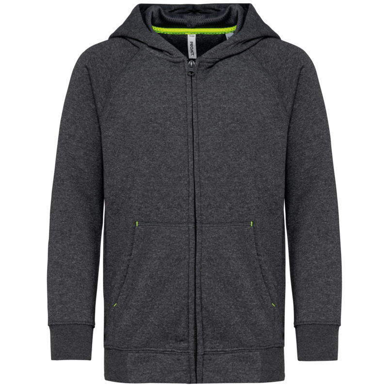 Veste zippée à capuche enfant