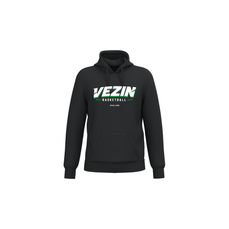 Sweat-shirt recyclé à capuche unisexe Vezin AS Sweat-shirt à capuche officiel Vezin AS