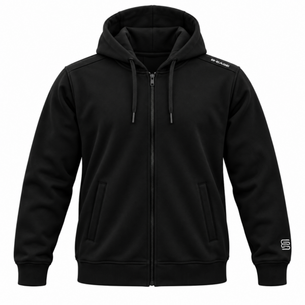 Hoodie zippé Courtside Enfant – 100 % coton
