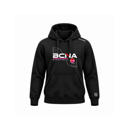 Hoodie Courtside Enfant officiel Basket Club Nord Alsace